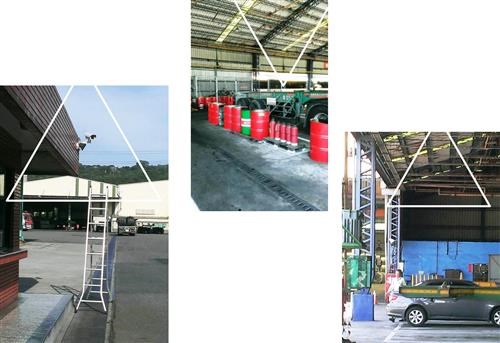 ►高雄監視器安裝 AHD130萬高畫素 720P 監視器安裝推薦廠商◄高雄 小港區工業區貨運監視 監視器安裝工程