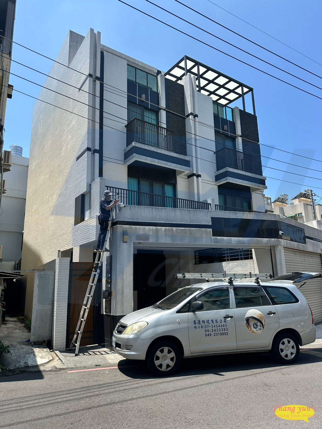 台南市永康區監視器安裝案例 監視系統推薦安裝廠商