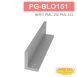 PG-BLO151 磁力鎖 L 固定型支架 適用於 PML-150 PML-151