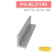 PG-BLO180 磁力鎖L 固定型支架 適用於 PGL-180 PGL-180F