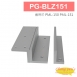 PG-BLZ151 磁力鎖 L & Z 固定型支架 適用於 PML-150 PML-151