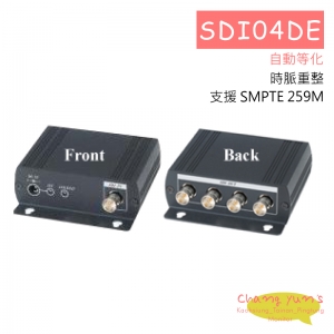 SDI04DE HD-SDI 分配器 1